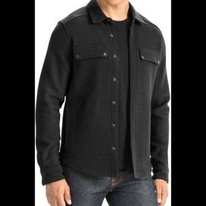 Nau Boiled Wool Shirt Jacket
